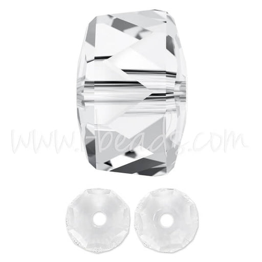 Kaufen Sie Perlen in der Schweiz Swarovski 5045 rondelle Perlen crystal 8mm (2)