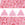 Vente au détail KHEOPS par PUCA 6mm pastel pink (10g)