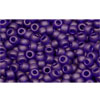 Achat cc8df - perles de rocaille Toho 11/0 transparent frosted cobalt (10g)