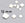 Perlengroßhändler in der Schweiz Perlmutt weiss - Perlen Kleeblatt 12mm, Loch 0.8mm (3)
