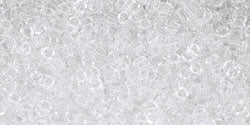 cc1 - perles Toho Treasure 11/0 transparent crystal (5g)