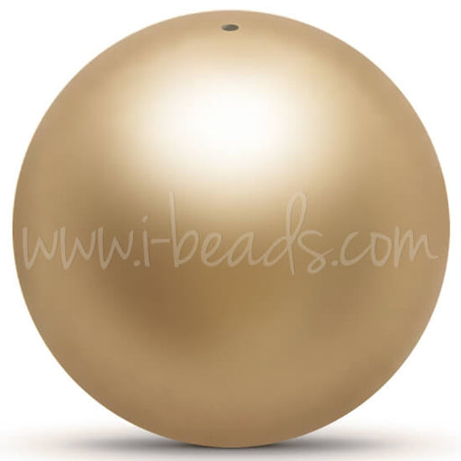 Kaufen Sie Perlen in der Schweiz 5810 Swarovski crystal vintage gold pearl 12mm (5)