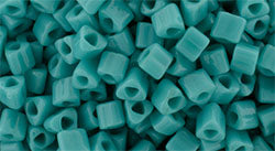 cc55 - perles Toho triangle 3mm opaque turquoise (10g)