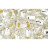Kaufen Sie Perlen in der Schweiz Cc21 - Toho rocailles perlen 3/0 silver lined crystal (250g)
