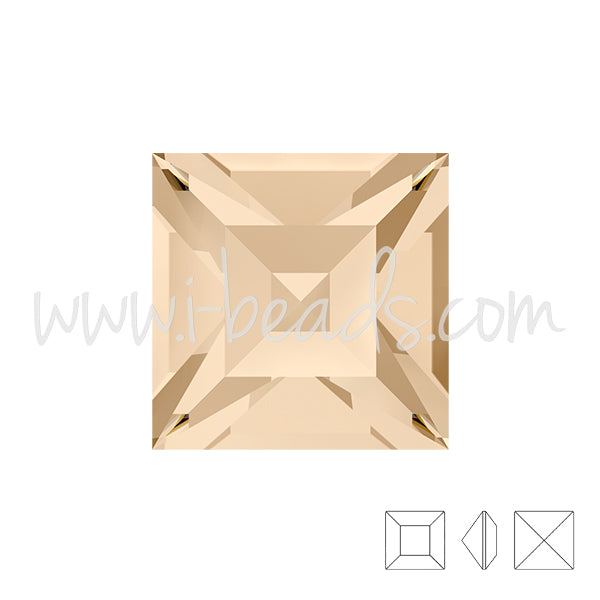 Swarovski Elements 4428 Xilion square light silk 6mm (2)