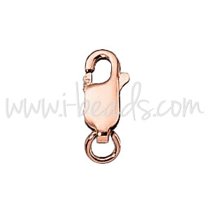 Fermoir mousqueton rose gold filled 3x8mm (1)