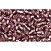 Kaufen Sie Perlen in der Schweiz cc26b - Toho rocailles perlen 11/0 silver lined medium amethyst (10g)