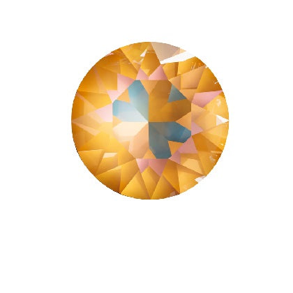 Swarovski 1088 XIRIUS chaton Crystal Ochre DELITE - SS39-8mm (3)