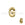 Grossiste en Perle lettre G doré or fin 7x6mm (1)