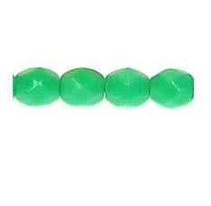 Glasschliffperlen GREEN TURQUOISE 3mm (30)