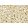 Kaufen Sie Perlen in der Schweiz cc122 - toho hexagon perlen 2.2mm opaque lustered navajo white (10g)