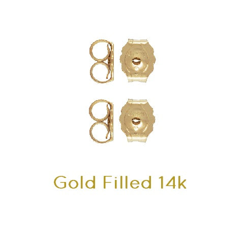 Achat Poussoirs pour clou d&#39;oreilles Gold filled 4.6mm (2)