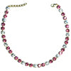 Kaufen Sie Perlen in der Schweiz Halskettenfassung für 38 Swarovski 1088 SS39 gold-plattiert (1)