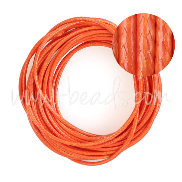 Cordon snake orange 1mm (5m)