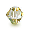 Kaufen Sie Perlen in der Schweiz 5328 Swarovski xilion doppelkegel crystal luminous green 6mm (10)