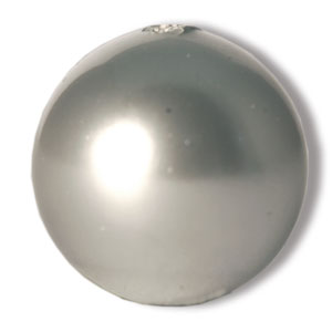 Kaufen Sie Perlen in der Schweiz 5810 Swarovski crystal light grey pearl 10mm (10)