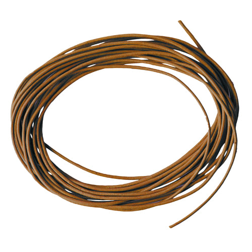 Lederschnur tan 1mm (3m)