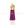 Vente au détail Pompon suédine violet 36mm (1)