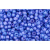 cc934 - Toho rocailles perlen 11/0 light sapphire/ opaque purple (10g)