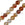 Perlengroßhändler in der Schweiz Streifenachat Orange Runde Perlen 6mm am Strang (1)
