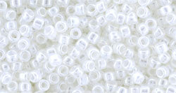 cc141 - perles rondes Toho Takumi LH 11/0 ceylon snowflake (10g)