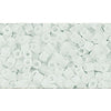 cc41 - perles Toho cube 1.5mm opaque white (10g)