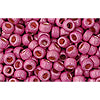 ccpf553f - Toho rocailles perlen 8/0 matt galvanized pink lilac (10g)