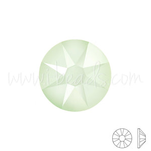 Kaufen Sie Perlen in der Schweiz Strass Swarovski 2088 flat back crystal powder green ss20-4.7mm (60)