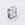 Perlen Einzelhandel Strass quader crystal aus silberfarbenem metall 6mm (2)