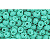 cc55 - perles Toho magatama 3mm opaque turquoise (10g)