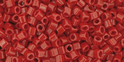 Kaufen Sie Perlen in der Schweiz cc45 - Toho cube perlen 1.5mm opaque pepper red (10g)