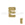 Perlen Einzelhandel Buchstabenperle E vergoldet 7x6mm (1)