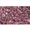 cc166 - perles de rocaille Toho 8/0 transparent rainbow light amethyst (10g)