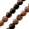 Kaufen Sie Perlen in der Schweiz Perlenstrang rund aus ebenholz 10mm(1)