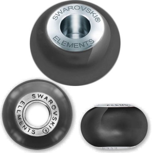 Kaufen Sie Perlen in der Schweiz 5890 swarovski becharmed crystal black perlen 14mm (1)