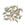 Perlen Einzelhandel Labradorite Horn Anhänger, vergoldet 12mm lang, 16mm Breite (1)