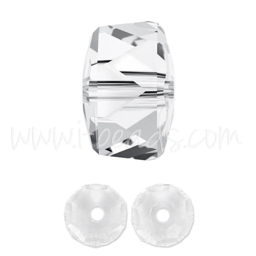 Kaufen Sie Perlen in der Schweiz Swarovski 5045 rondelle Perlen crystal 6mm (6)