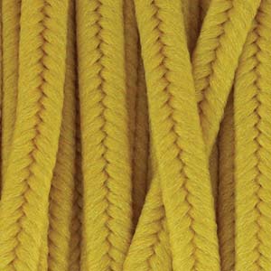 Achat soutache polyester jaune cadium 3x1.5mm (2m)