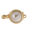 Kaufen Sie Perlen in der Schweiz Perlenverschluss Goldfarben 14mm (1)