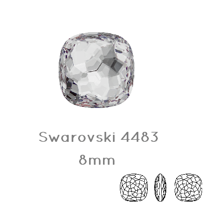 Kaufen Sie Perlen in der Schweiz 4483 Swarovski Fantasy Cushion Fancy Stone Crystal - 8mm (1)