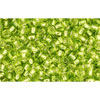 cc24 - Toho rocailles perlen 11/0 silver lined lime green (10g)