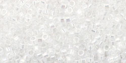 Kaufen Sie Perlen in der Schweiz cc161 - Toho Treasure perlen 11/0 transparent rainbow crystal (5g)