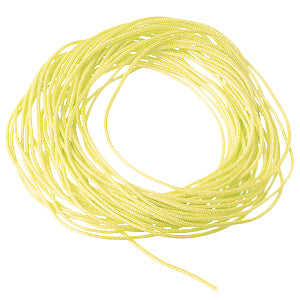 Cordon satin jaune 0.8mm, 5m (1)