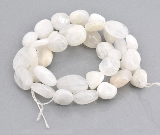 Kaufen Sie Perlen in der Schweiz Runde Nugget Perlen Mondstein app 5 mm, loch 1mm (10 perlen)