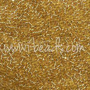 Achat DB0042 - Miyuki Delica 11/0 silver lined gold (5g)
