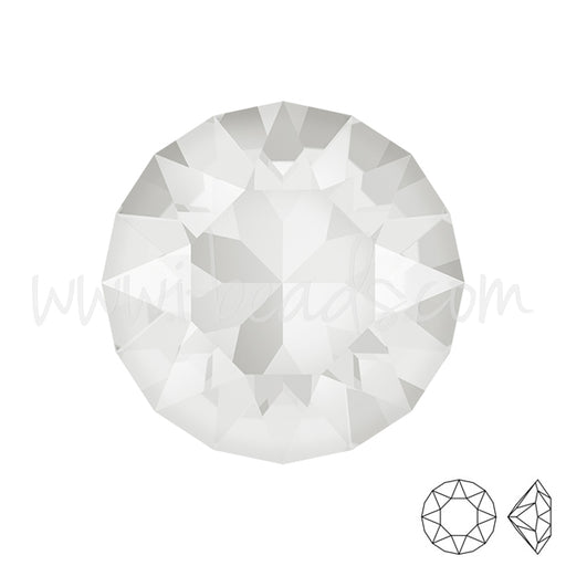 Kaufen Sie Perlen in der Schweiz Swarovski 1088 xirius chaton crystal powder grey 8mm-SS39 (3)