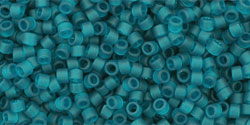 cc7bdf - Toho Treasure perlen 11/0 transparent frosted teal (5g)