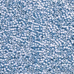 Kaufen Sie Perlen in der Schweiz DB1137 - 11/0 OPAQUE AGATE BLUE- 1,6mm - Hole : 0,8mm (5gr)