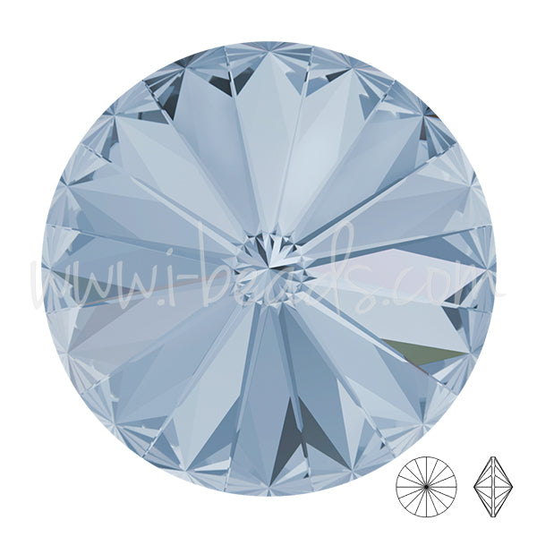 Swarovski 1122 rivoli crystal blue shade 14mm (1)