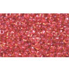 Kaufen Sie Perlen in der Schweiz cc241 - Toho rocailles perlen 15/0 rainbow light topaz/mauve lined (5g)
